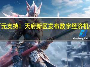 最高提供3000万元支持！天府新区发布数字经济机会清单 到底什么情况嘞