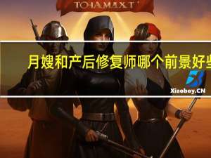 月嫂和产后修复师哪个前景好些