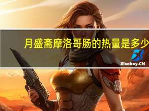 月盛斋 摩洛哥肠的热量是多少