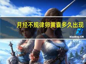 月经不规律卵黄囊多久出现（卵黄囊多久出现）