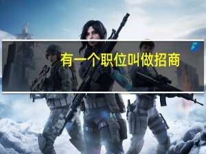 有一个职位叫做招商，这个职位工作是什么