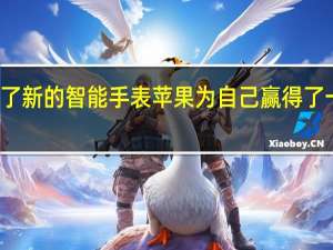 有了新的智能手表苹果为自己赢得了一些时间