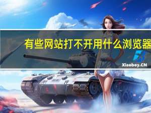 有些网站打不开用什么浏览器（有些网站打不开）