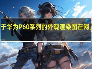 有关于华为P60系列的外观渲染图在网上频频流出
