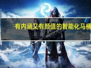 有内涵又有颜值的智能化马桶