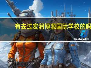 有去过宏润博源国际学校的吗