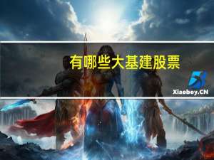 有哪些大基建股票