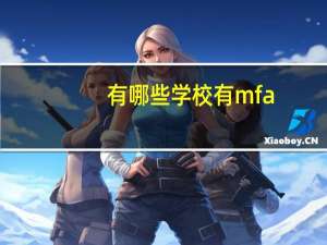 有哪些学校有mfa