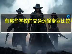 有哪些学校的交通运输专业比较不错