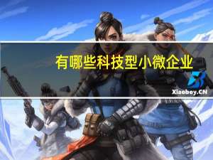 有哪些科技型小微企业