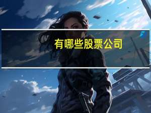 有哪些股票公司