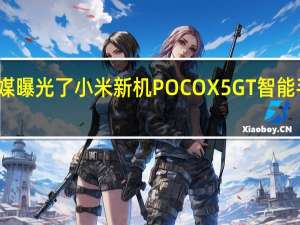 有外媒曝光了小米新机POCO X5 GT智能手机的消息