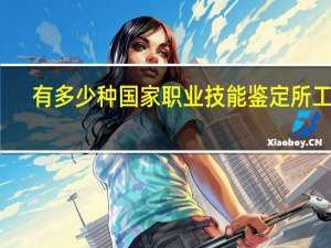 有多少种国家职业技能鉴定所工种