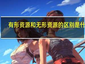 有形资源和无形资源的区别是什么