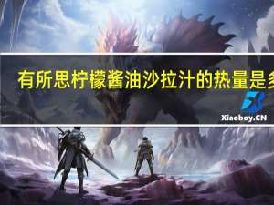 有所思 柠檬酱油沙拉汁的热量是多少