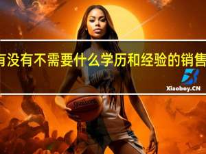 有没有不需要什么学历和经验的销售行业吗