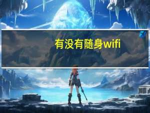有没有随身wifi