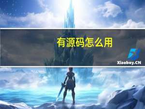 有源码怎么用