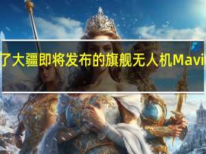 有网友放出了大疆即将发布的旗舰无人机Mavic3Pro的外观细节