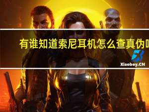 有谁知道索尼耳机怎么查真伪吗