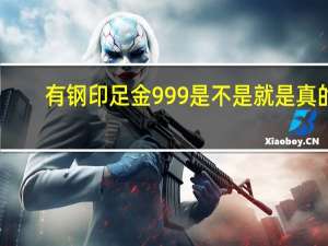 有钢印足金999是不是就是真的