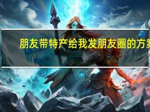 朋友带特产给我发朋友圈的方案