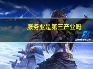 服务业是第三产业吗