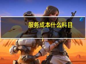 服务成本什么科目