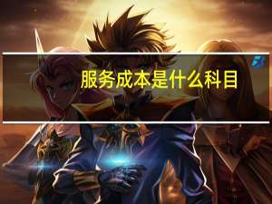 服务成本是什么科目