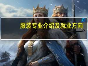 服装专业介绍及就业方向