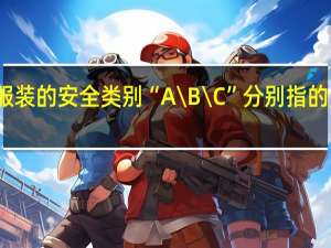 服装的安全类别“A\\B\\C”分别指的是什么