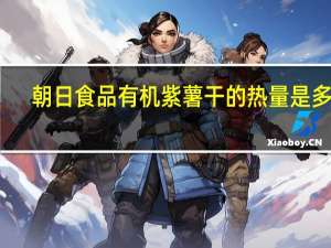 朝日 食品有机紫薯干的热量是多少