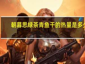 朝暮思 绿茶青鱼干的热量是多少