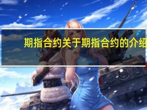 期指合约 关于期指合约的介绍