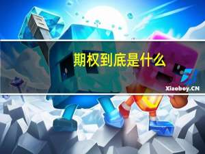 期权到底是什么