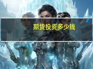期货投资多少钱
