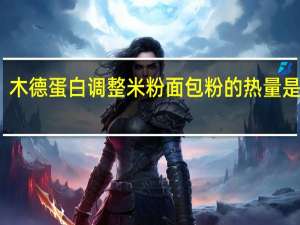木德 蛋白调整米粉面包粉的热量是多少