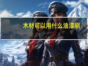 木材可以用什么油漆刷