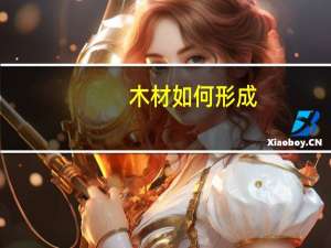 木材如何形成
