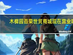 木樨园百荣世贸商城现在营业吗（木樨园百荣世贸商城）