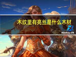 木纹里有亮丝是什么木材
