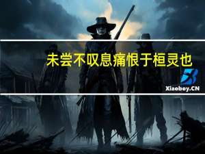 未尝不叹息痛恨于桓灵也（未尝）