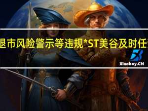 未提示公司股票交易可能被实施退市风险警示等违规*ST美谷及时任董事长等遭深交所公开谴责或通报批评