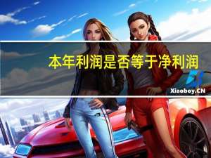 本年利润是否等于净利润