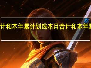 本年合计和本年累计划线 本月合计和本年累计怎么划线