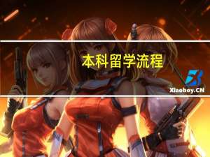 本科留学流程