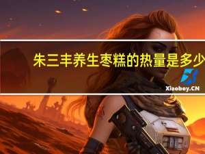 朱三丰 养生枣糕的热量是多少