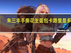 朱三丰 手撕花生面包卡路里是多少