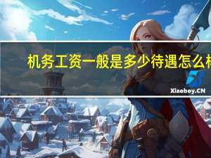 机务工资一般是多少 待遇怎么样