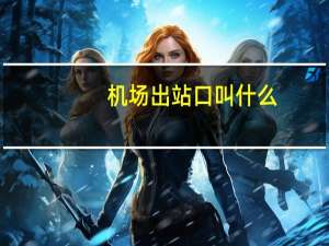 机场出站口叫什么
